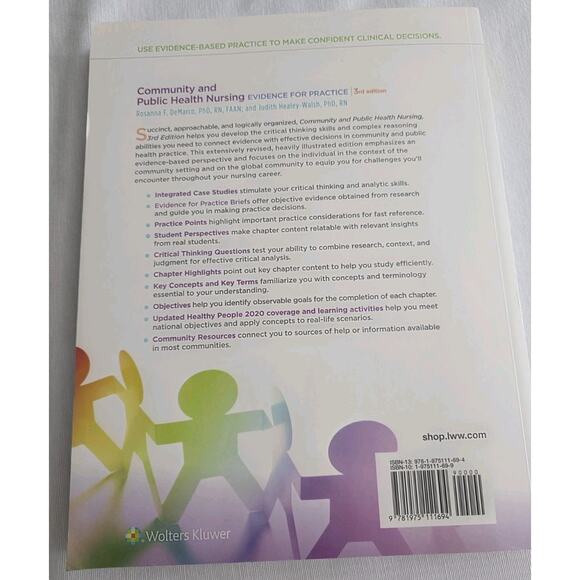 Community and Public Health Nursing : Evidence for Practice 3rd Edition - Picture 7 of 7